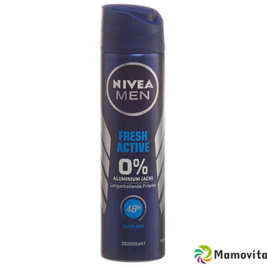 Nivea Male Fresh Active Spray Deo 150ml buy online