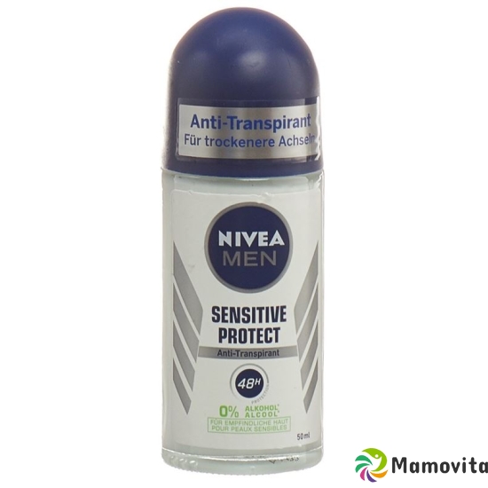 Nivea Male Sensitive Protect Roll-On Antitranspirant 50ml buy online