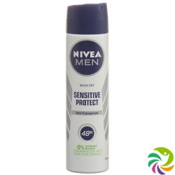 Nivea Men Sensitive Protect Antitranspirant Spray 150ml