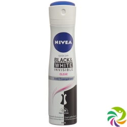 Nivea Female Black&White Invisible Antitranspirant 150ml