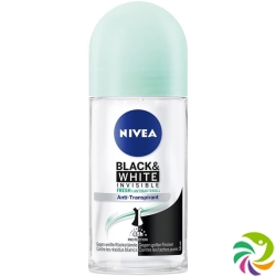 Nivea Female Invisible Black&White Roll-On Antitranspirant 50ml