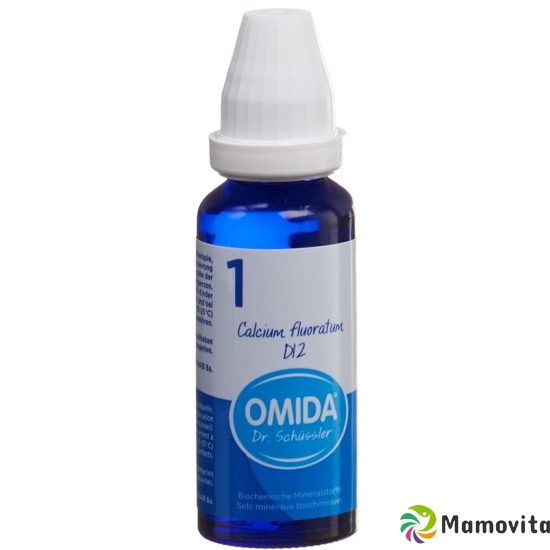 Omida Schüssler No1 Cal Fluor Dil D 12 Flasche 30ml buy online