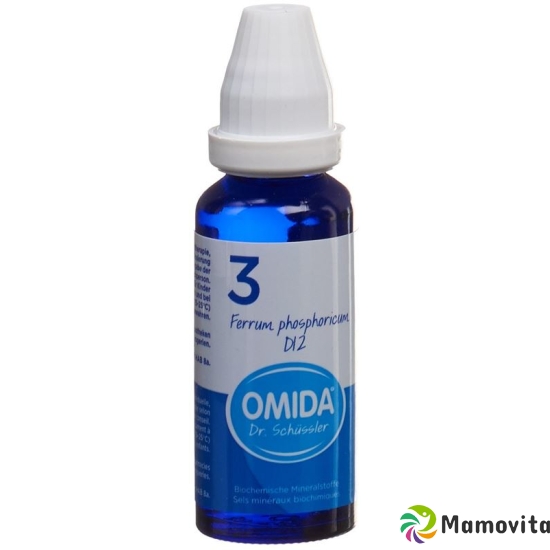 Omida Schüssler No3 Ferr Phos Dil D 12 Flasche 30ml buy online