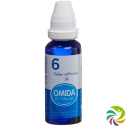 Omida Schüssler No6 Kal Sulf Dil D 6 Flasche 30ml