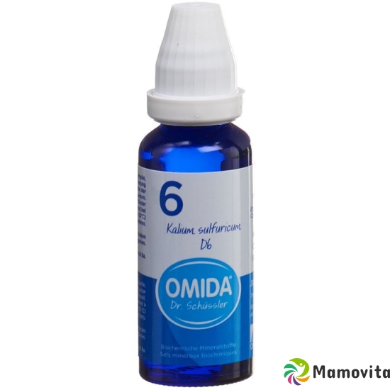 Omida Schüssler No6 Kal Sulf Dil D 6 Flasche 30ml buy online