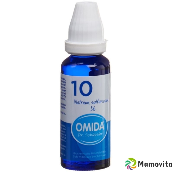 Omida Schüssler No10 Nat Sulf Dil D 6 Flasche 30ml buy online