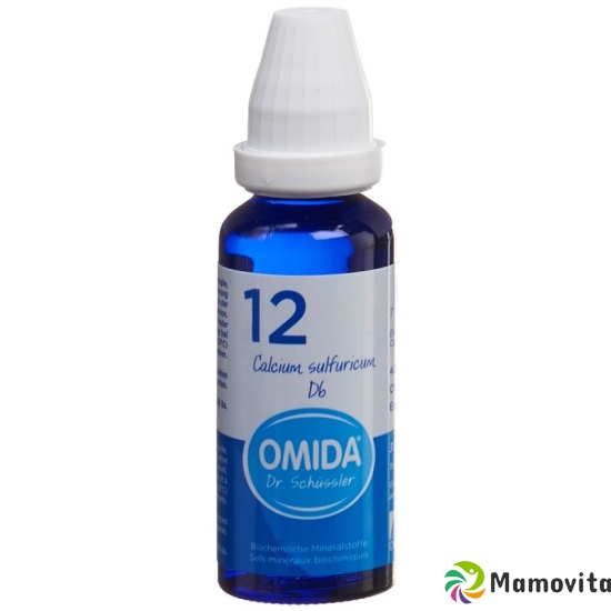 Omida Schüssler No12 Cal Sulf Dil D 6 Flasche 30ml buy online