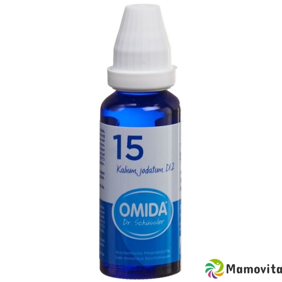 Omida Schüssler No15 Kal Jod Dil D 12 Flasche 30ml buy online