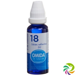 Omida Schüssler No18 Calc Sulf Dil D 12 Flasche 30ml