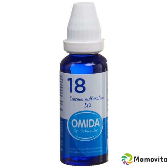 Omida Schüssler No18 Calc Sulf Dil D 12 Flasche 30ml buy online