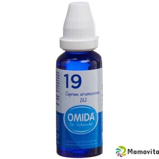 Omida Schüssler No19 Cupr Arsen Dil D 12 Flasche 30ml buy online