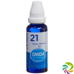 Omida Schuessler NR21 Zincum chloratum Dil D 12 Fl 30 ml