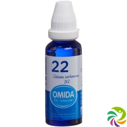 Omida Schüssler No22 Calc Carb Dil D 12 Flasche 30ml