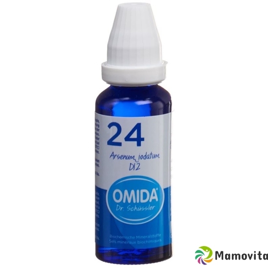 Omida Schüssler No24 Arsenum Jod Dil D 12 Flasche 30 M buy online