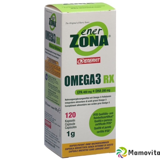 Enerzona Omega-3 Kapseln 1g Dose 120 Stück buy online