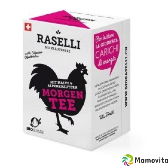 Raselli Kräutertee Morgentee Ch Knospe Beutel 20 Stück buy online