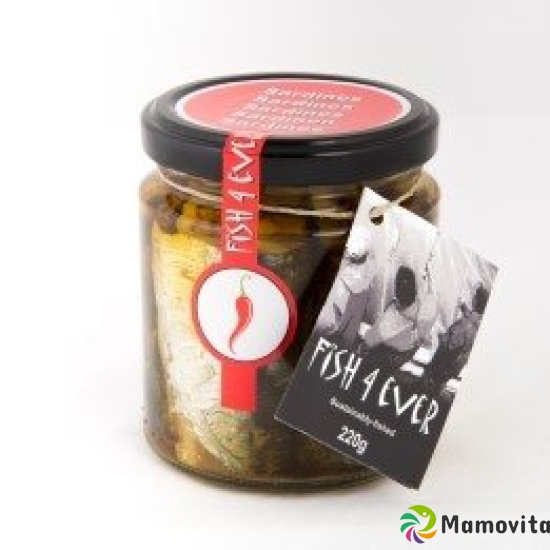 Fish4ever Chili Sardinen Glas 220g buy online