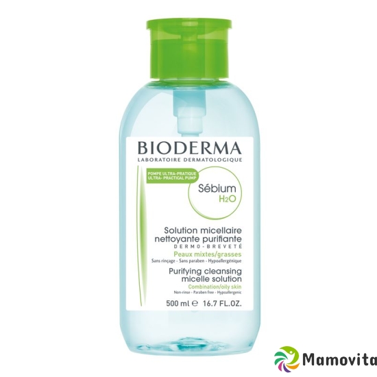 Bioderma Sebium H2o Pompe Inversee 500ml buy online