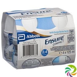 Ensure Compact 2.4 Kcal Drink Vanille 4 Flasche 125ml