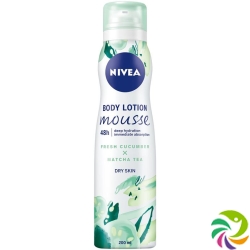 Nivea Body Mousse Fresh Cucumber&matcha Tea 200ml