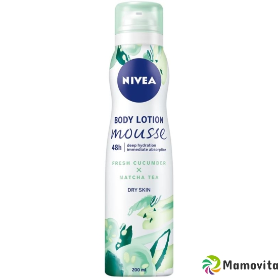 Nivea Body Mousse Fresh Cucumber&matcha Tea 200ml buy online