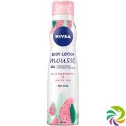 Nivea Body Mousse Wild Raspberry&white Tea 200ml