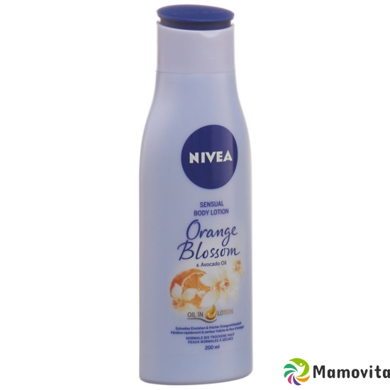 Nivea Sensual Body Lotion Orang&avocado Oil 200ml buy online