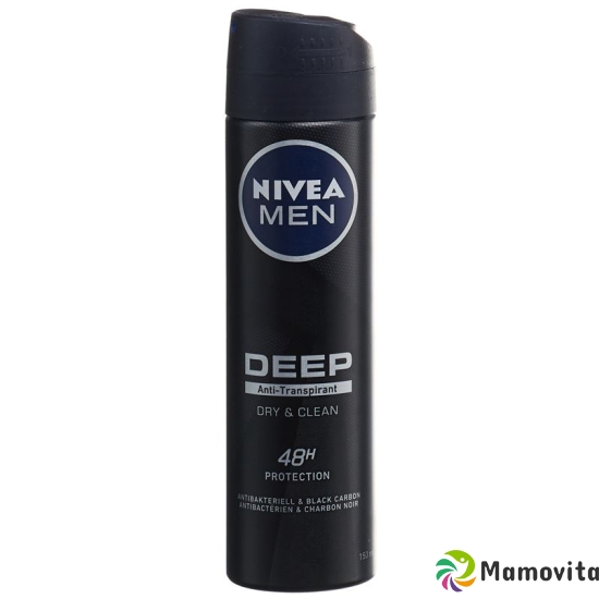 Nivea Male Antitranspirant Deep Spray 150ml buy online