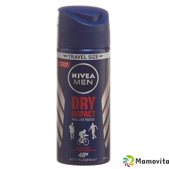 Nivea Male Deo Aeros Dry Impact Pocket Size 100ml buy online