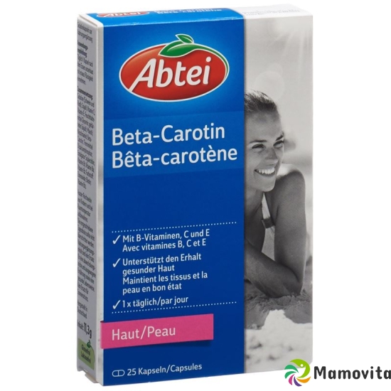 Abtei Beta-Carotene Capsules 25 pieces buy online