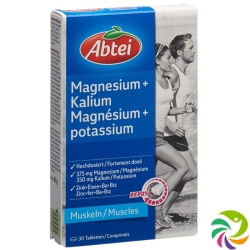 Abtei Magnesium + Potassium Depot 30 tablets