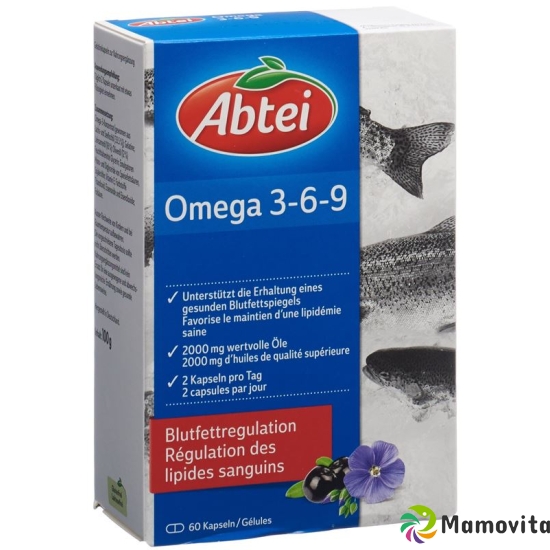 Abtei Omega 3-6-9 Capsules 60 pieces buy online