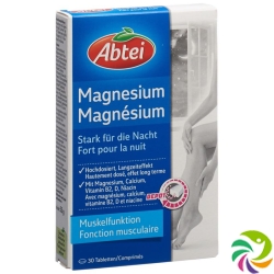 Abtei Magnesium Strong for Night Tablets Depot 30 Capsules