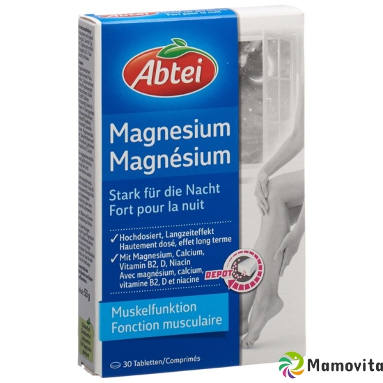 Abtei Magnesium Strong for Night Tablets Depot 30 Capsules buy online