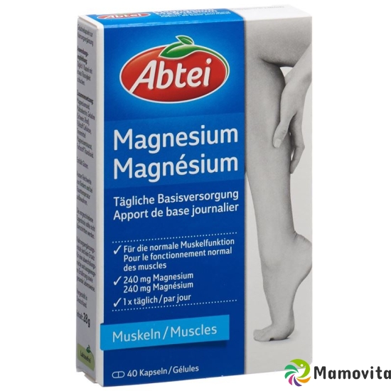 Abtei Magnesium Capsules 40 Caps buy online