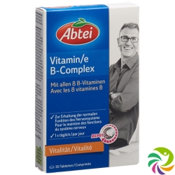 Abtei Vitamin B-complex Depot Tablets 30 Capsules