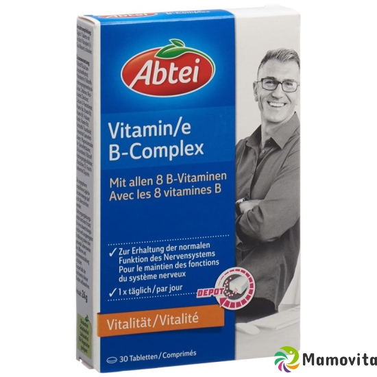 Abtei Vitamin B-complex Depot Tablets 30 Capsules buy online