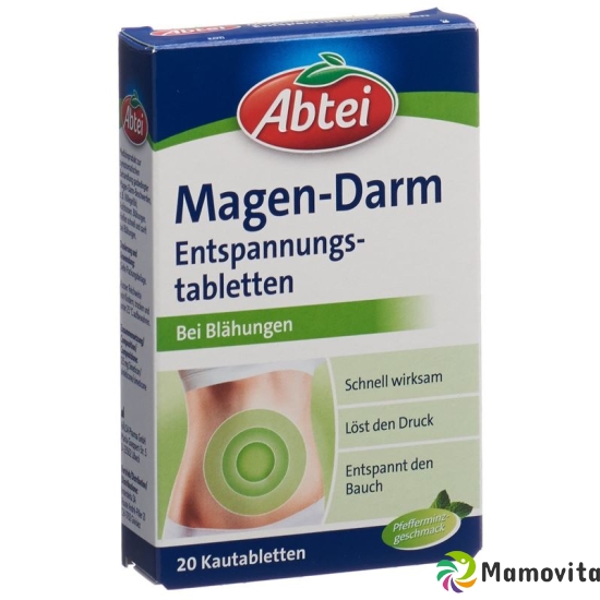 Abtei Magen-darm-entspannung Kautabletten 20 Stück buy online