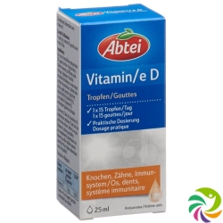 Abtei Vitamin D Tropfen Flasche 25ml