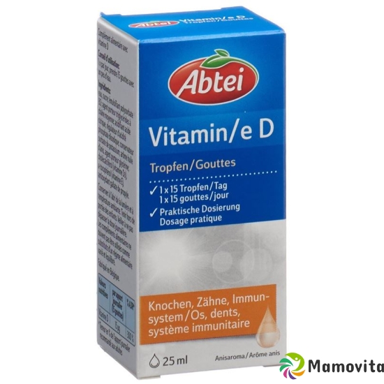 Abtei Vitamin D Tropfen Flasche 25ml buy online