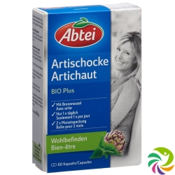 Abtei Artischocke Bio Plus Kapseln 60 Stück