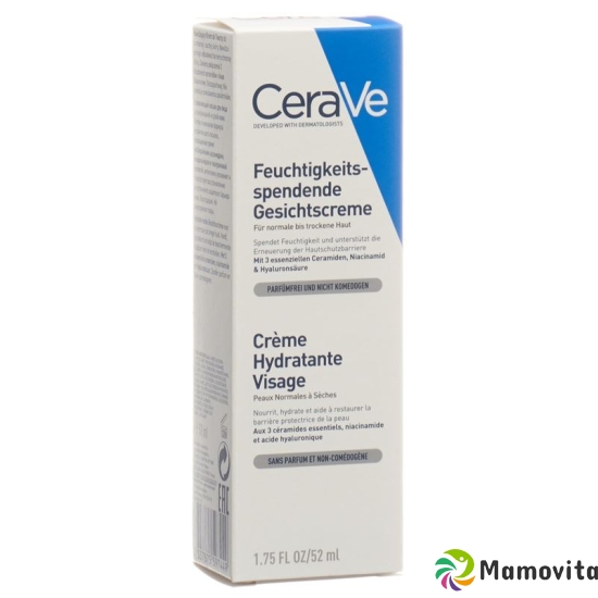 Cerave Moisturizing Facial Cream Dispenser 52ml buy online