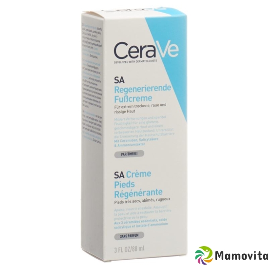 Cerave Regenerating Foot Cream Tube 88ml buy online