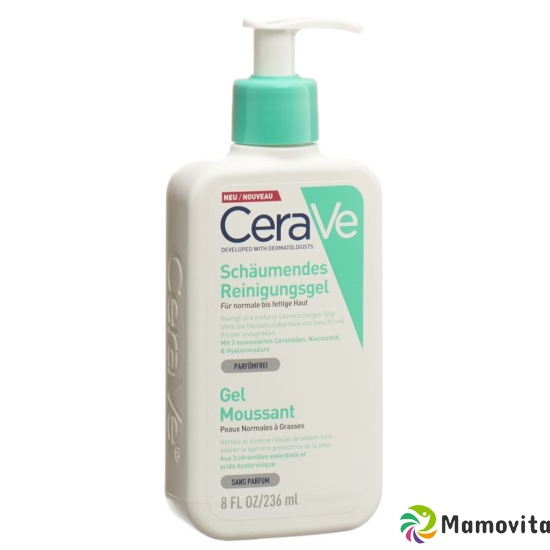 Cerave Foaming cleaning gel dispenser 236ml buy online