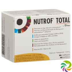 Nutrof Total Vit Spurene Omega 3 Kapseln Vitd3 90 Stück