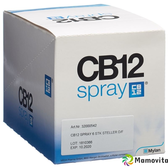 CB12 Spray Steller Mint/menthol 6 Stück D/f buy online