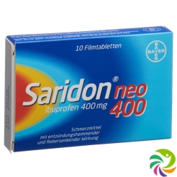 Saridon Neo Filmtabletten 400mg 10 Stück