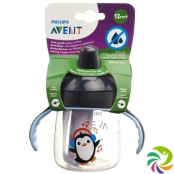 Avent Philips Sip No Drip Mug 260ml Black