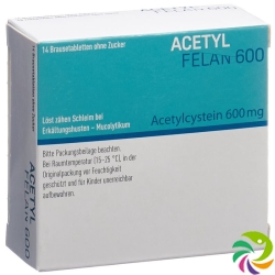 Acetylfelan Brausetabletten 600mg Dose 14 Stück