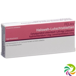 Felan Halsweh Lutschtabletten 30 Stück